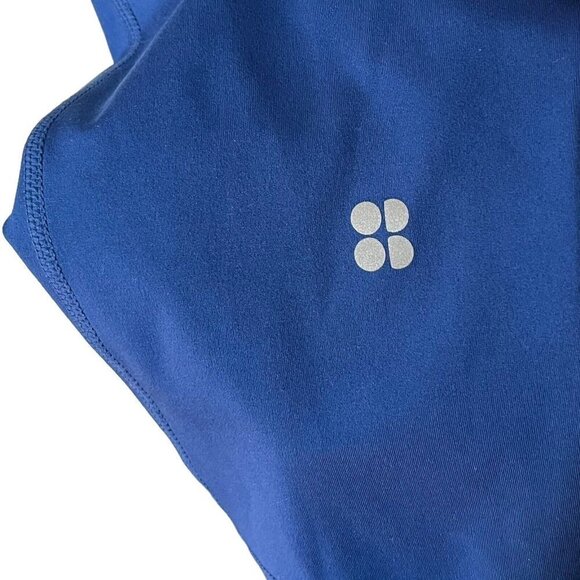 Sweaty Betty Contour Leggings Blue Women’s Size Small Workout Quick Dry Stretch - Picture 10 of 12
